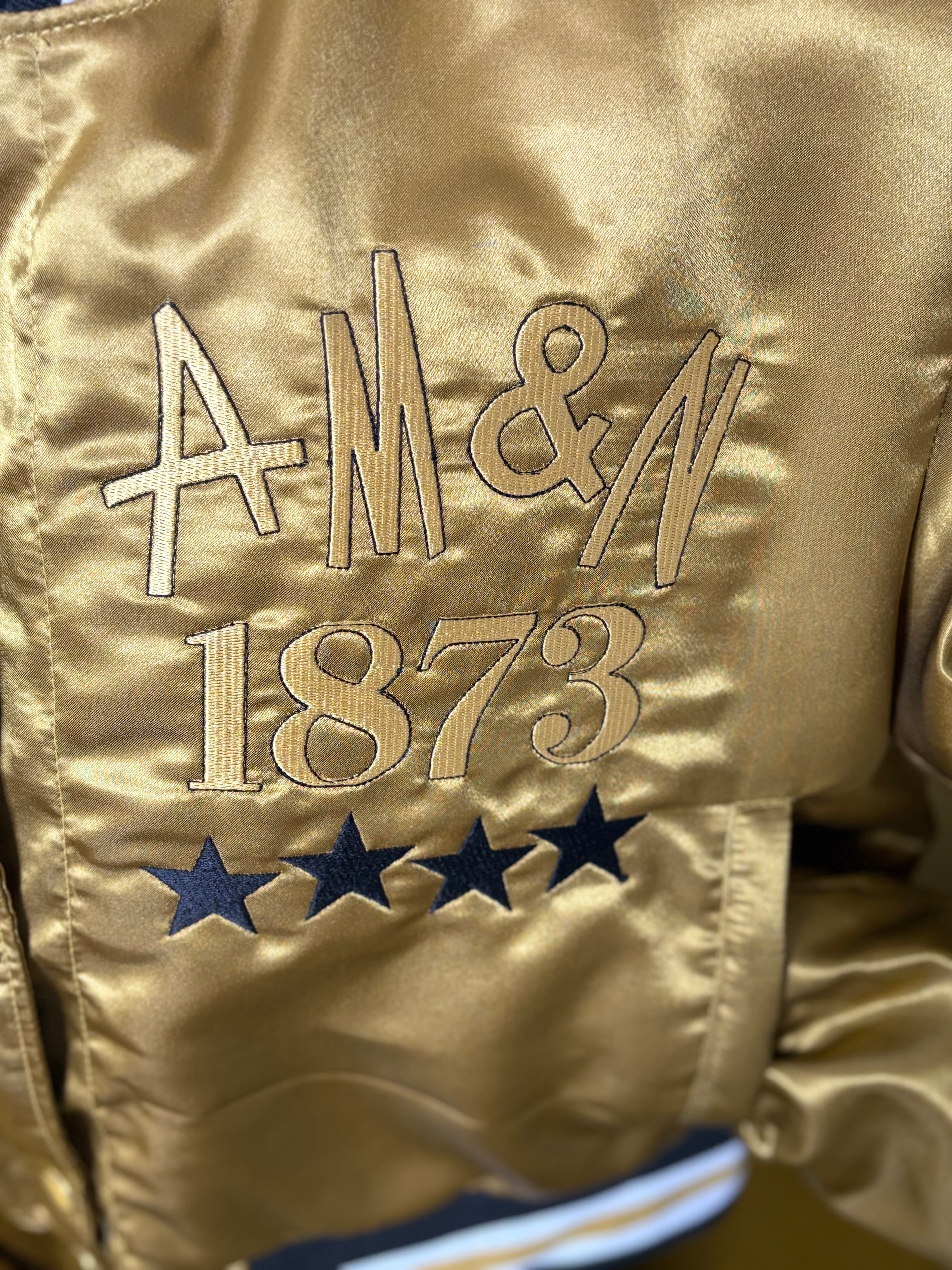 Old Gold Bomber Jacket (Crop)