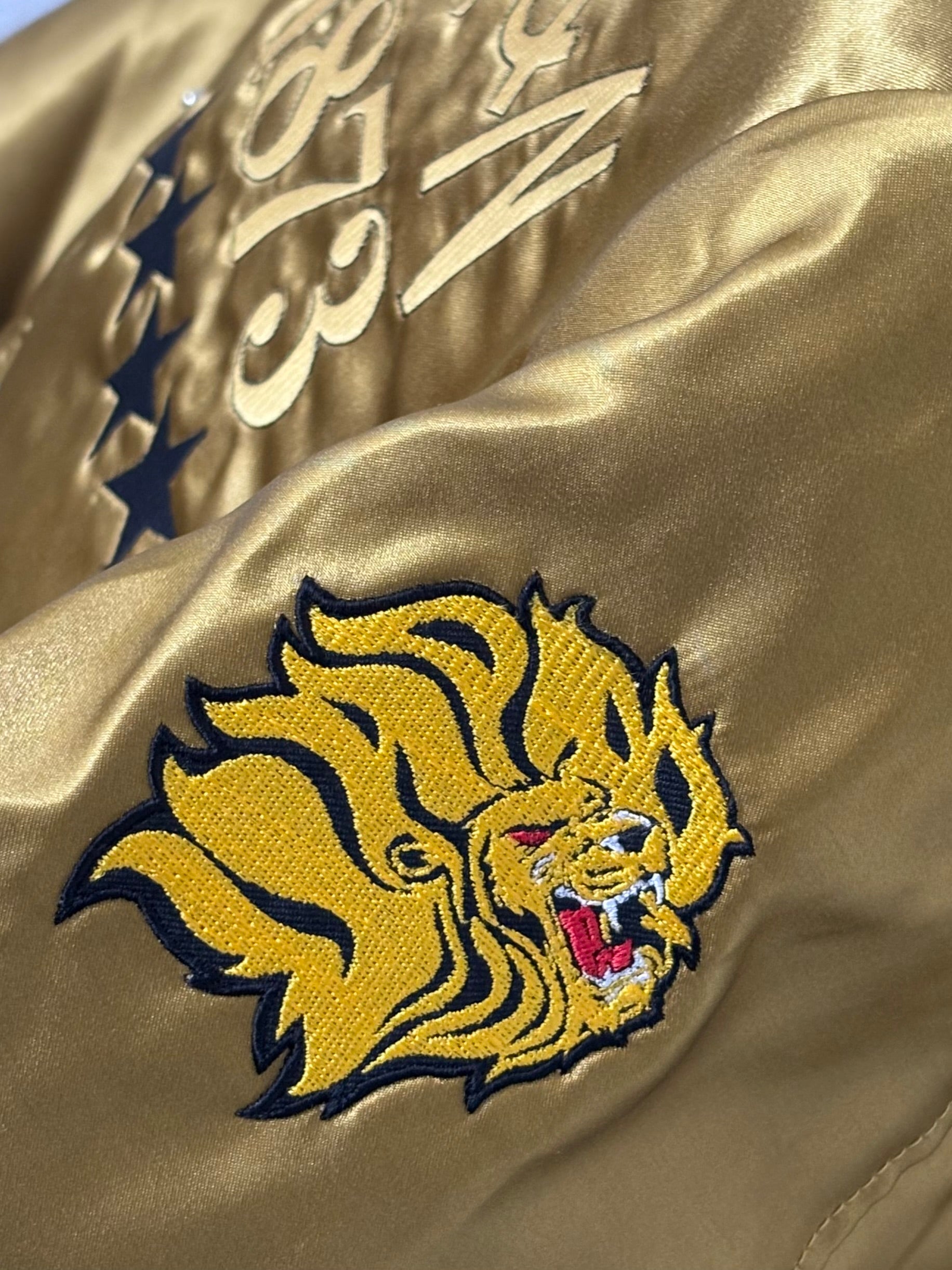 Old Gold Bomber Jacket (Crop)