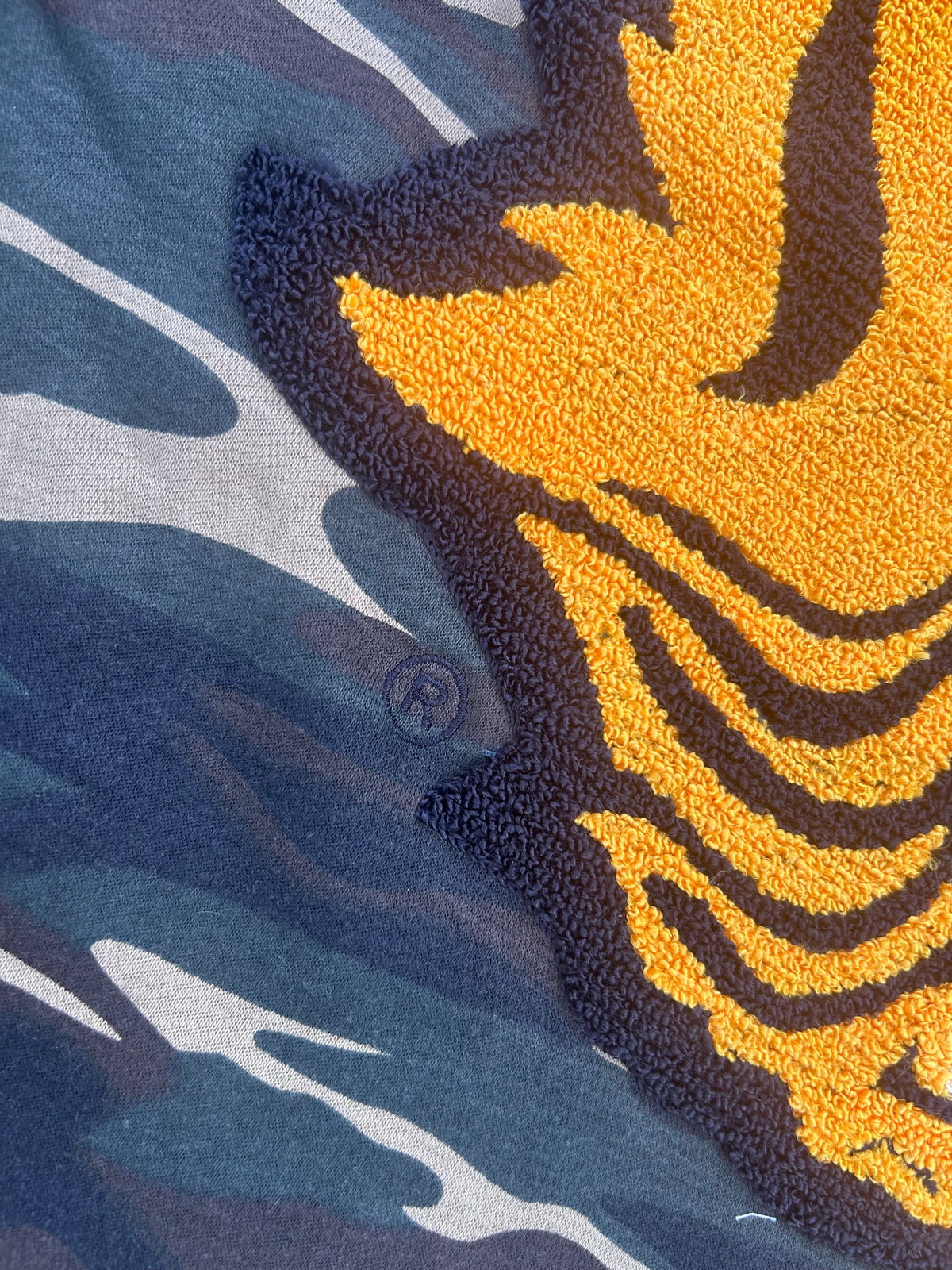 Golden Lions Camo Chenille Crewneck Sweatshirt (Pre-Sale)